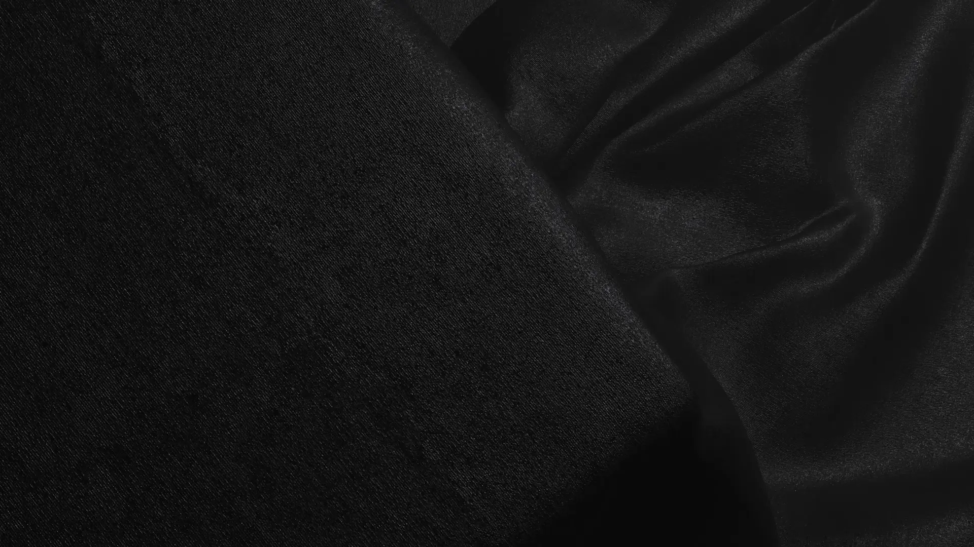 A textured black cloth